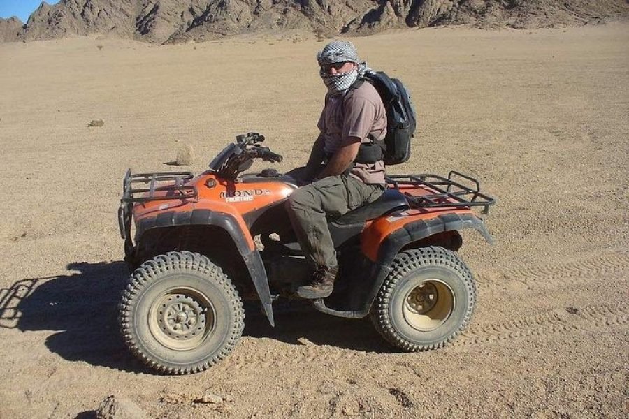Premium Private Sunset Desert Safari Excursions Quad in Marsa Alam