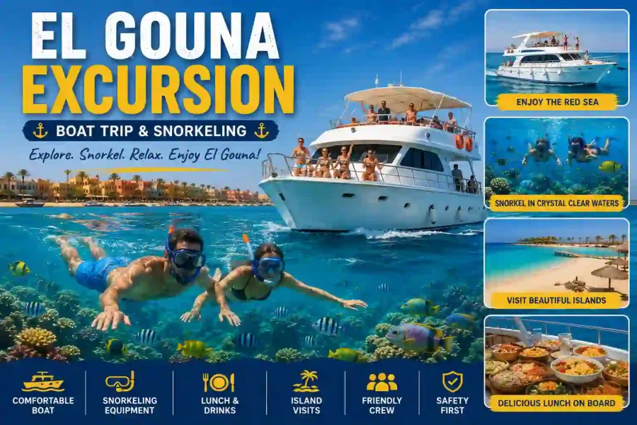 El Gouna Excursion | Boat Trip & Snorkeling