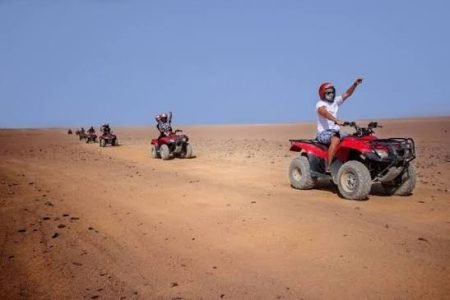 Afternoon Quad Biking Hurghada from Sahl Hasheesh | Sunset Safari