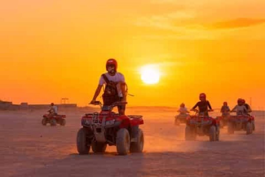 5-Hour Quad Bike Safari Hurghada 2026 | Desert Adventure, Camel Ride & BBQ Dinner