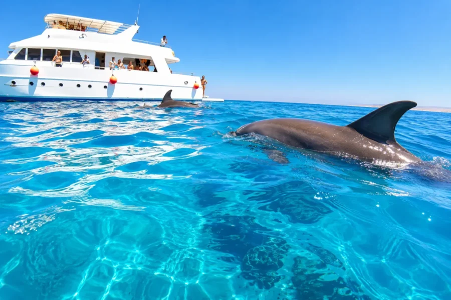 Dolphin Trip Hurghada from Makadi Bay | Swim with Wild Dolphins